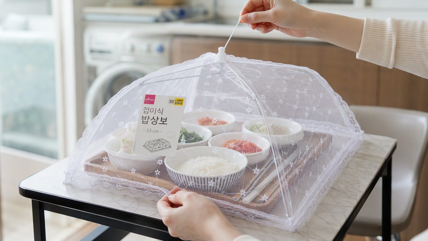 밥상 덮개 소형의 크기와 접이식 기능 선택 기준